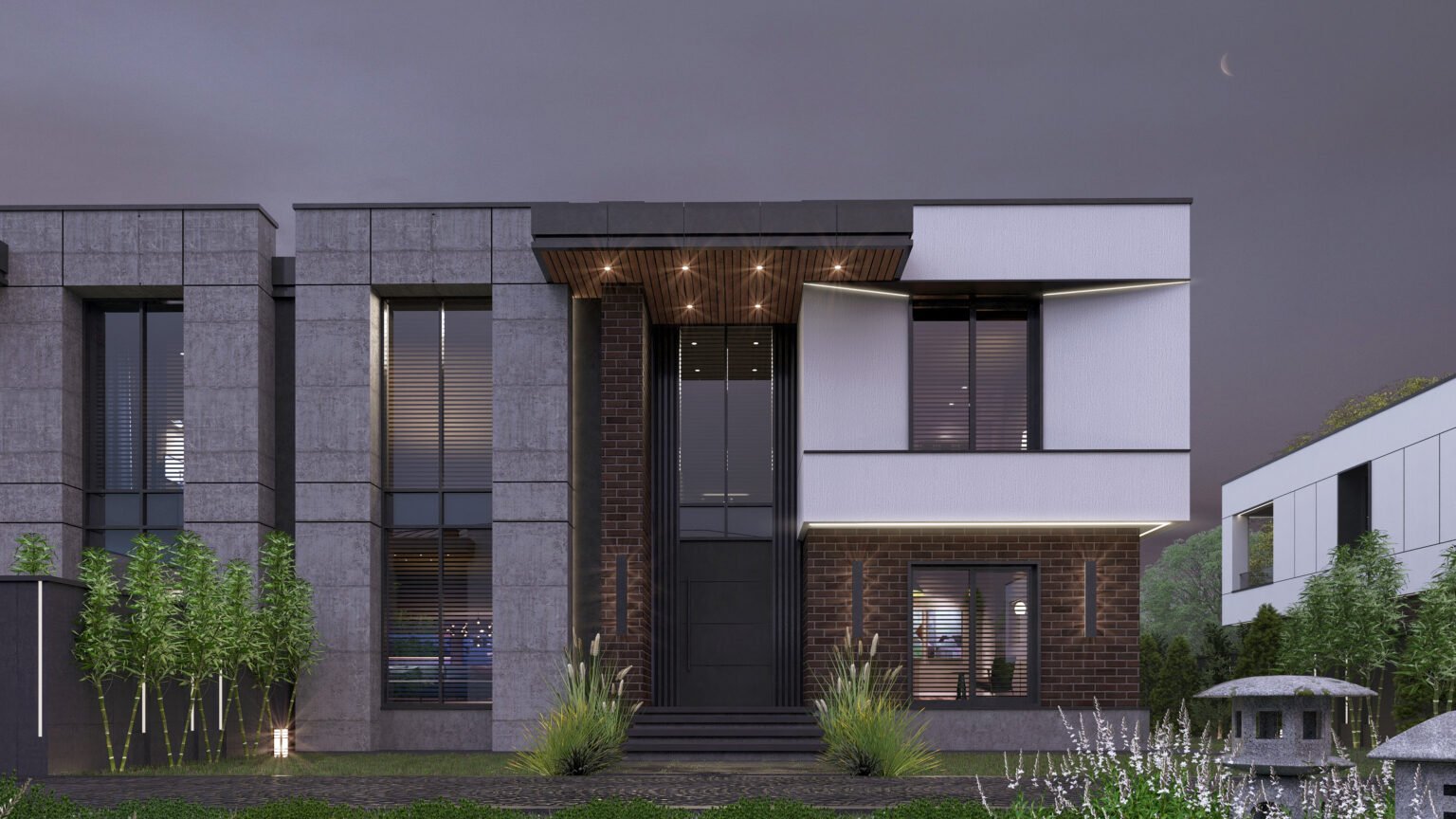 Estetik ve Fonksiyonel Gölbaşı Villa Dış Mekân Tasarımı | Bump Proje